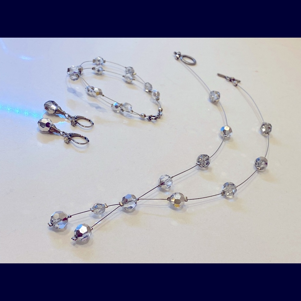 Handmade Crystal Jewelry Set - Picture 2 of 6